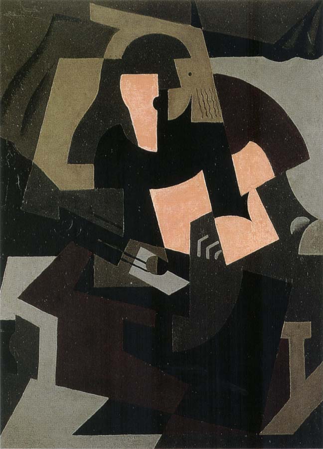 Juan Gris Fiddle and Guitar